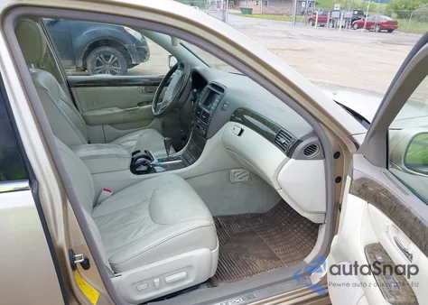 2001 Lexus Ls 430 из США, поврежденный, VIN JTHBN30F010014576